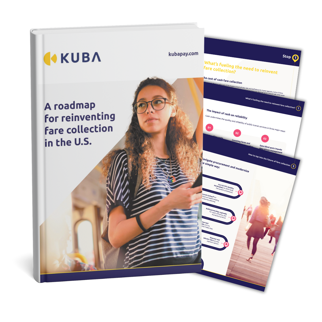 Kuba white paper graphic for A Roadmap for Reinventing Fare Collection in the US